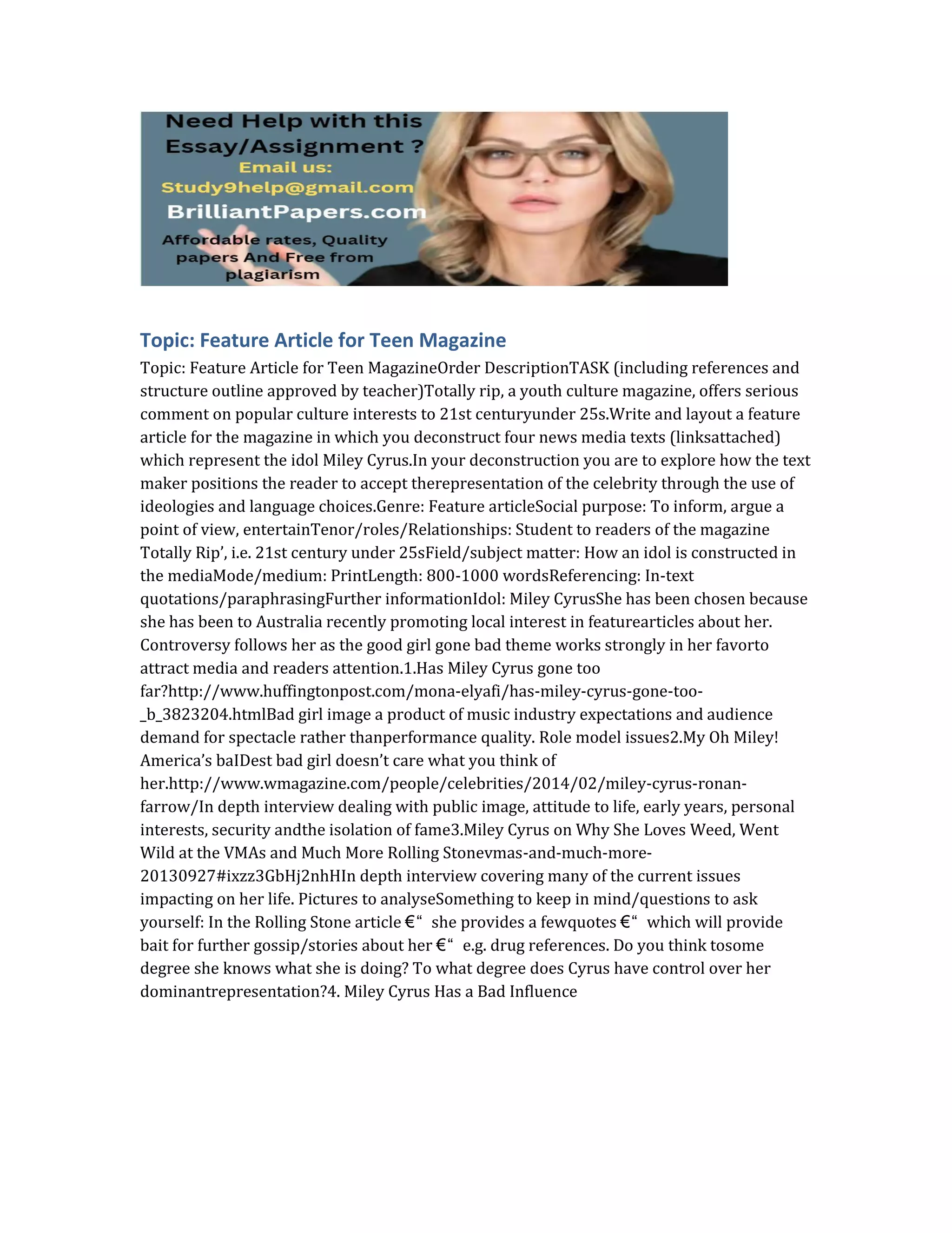 Magazine Write Up Feature Article for Teen Magazine.pdf