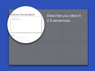 Feature Canvas: How to Start Working on a New Feature [UX Salon'18] | PDF