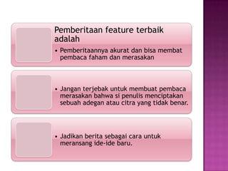 Feature dan human interest | PPTX