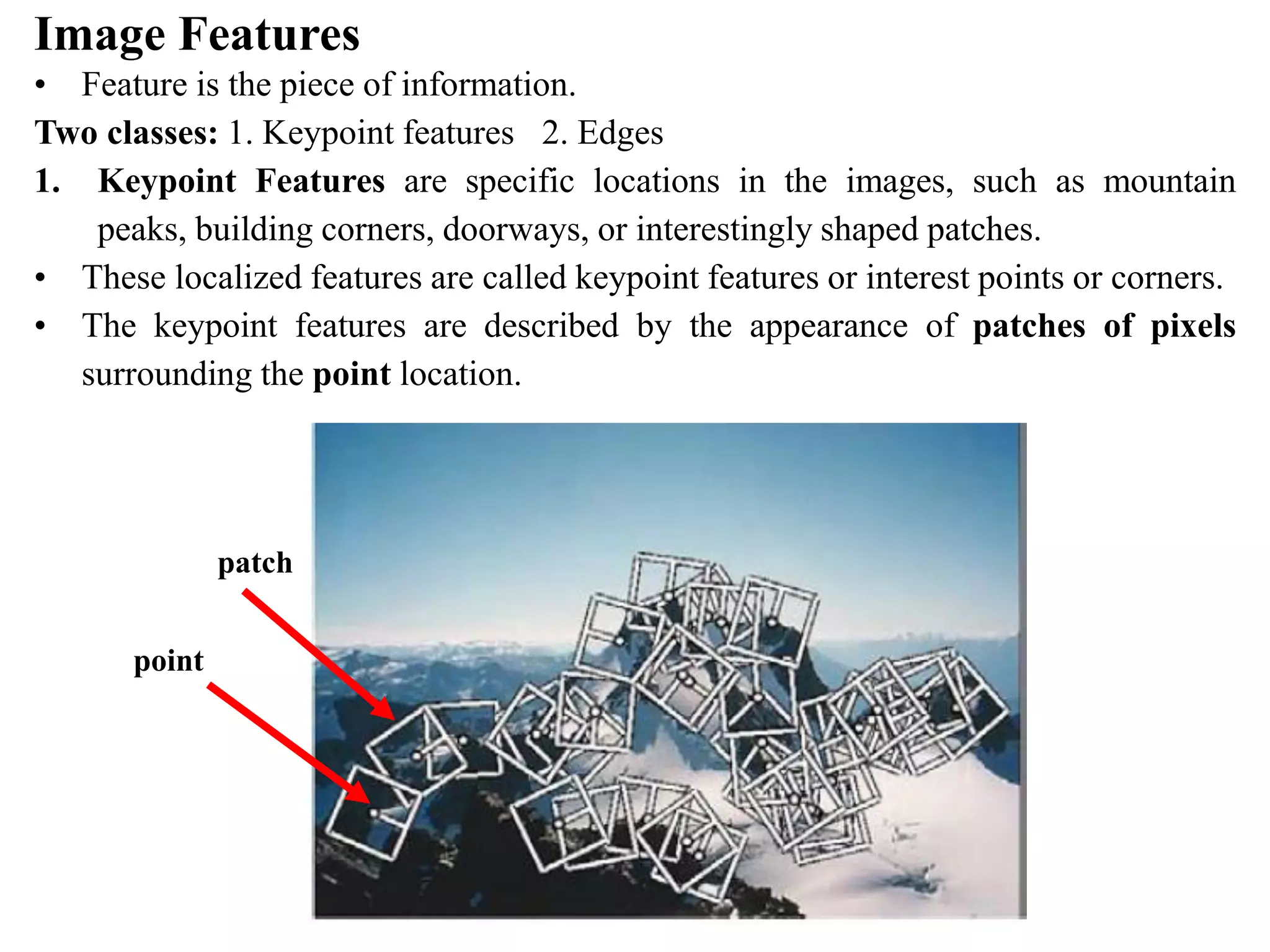 Feature detection and matching | PDF | 3-D Graphics | Computer Software ...