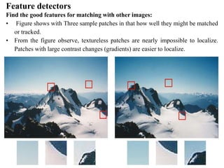 Feature detection and matching | PDF | 3-D Graphics | Computer Software ...