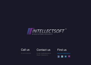 Intellectsoft Featured Works 2012
