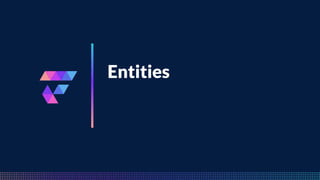 FeatureByte
Entities
 