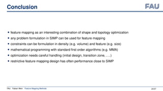 Introduction to the Feature Mapping method | PDF