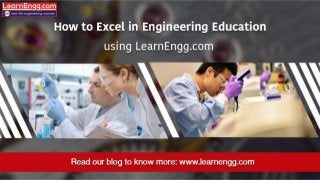 Features of LearnEngg.com
