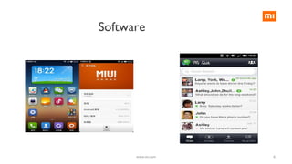 6
Software
www.mi.com
 