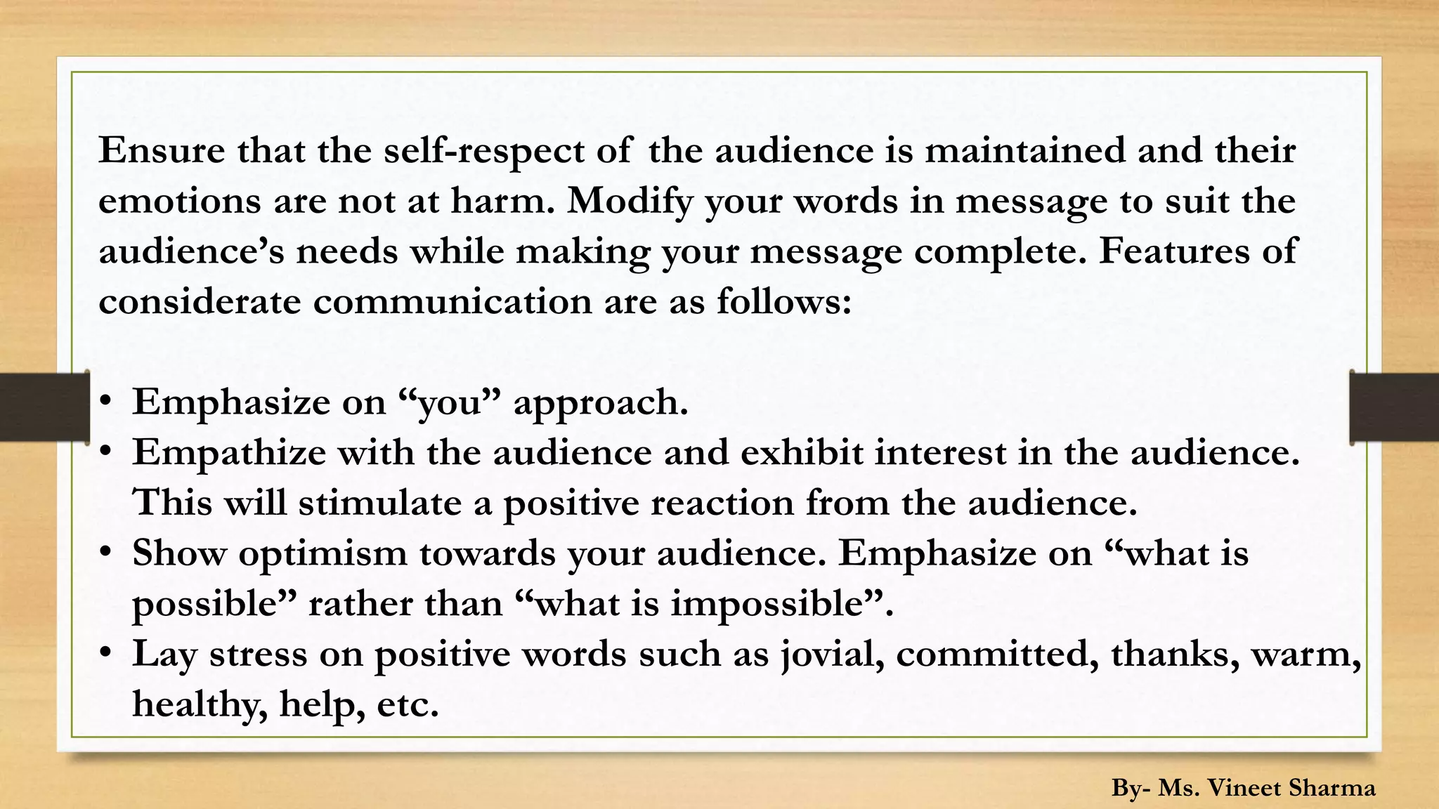 Features & 7C's of communication.pptx