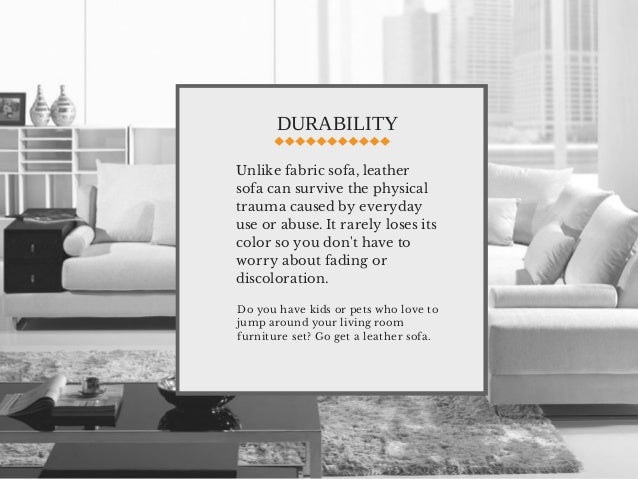 Features And Benefits Of Leather Sofa