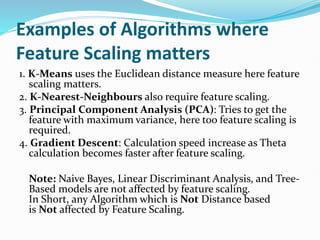 Feature Scaling and Normalization Feature Scaling and Normalization.pptx