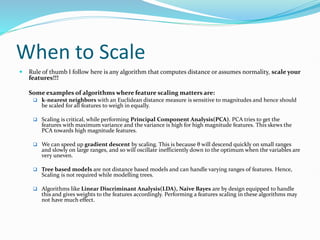 Feature Scaling and Normalization Feature Scaling and Normalization.pptx