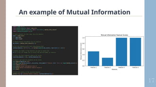 An example of Mutual Information
17
 
