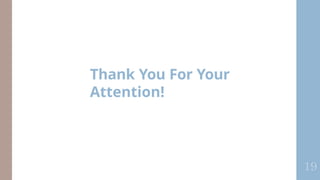 Thank You For Your
Attention!
19
19
 