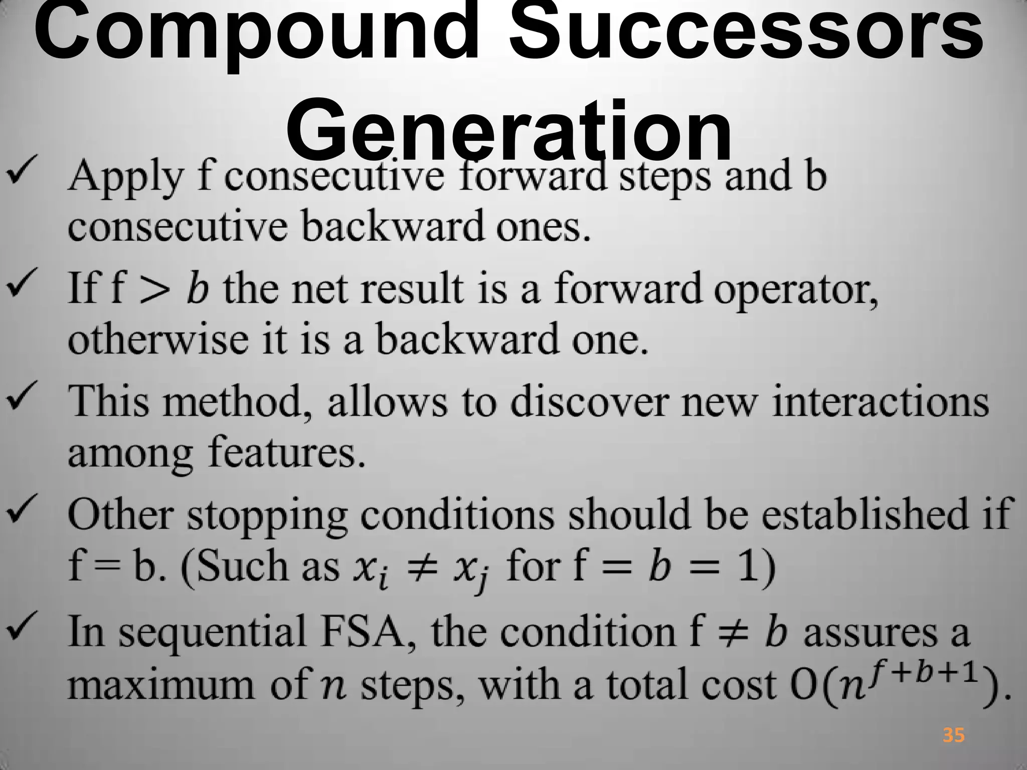 Compound Successors
Generation
35
 