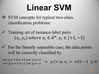 Linear SVM
81
 