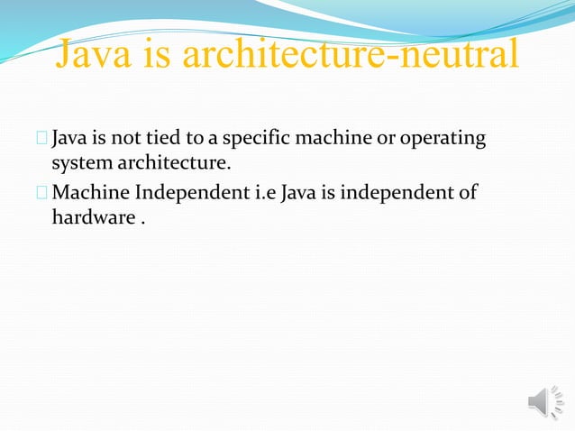 Features of java | PPTX