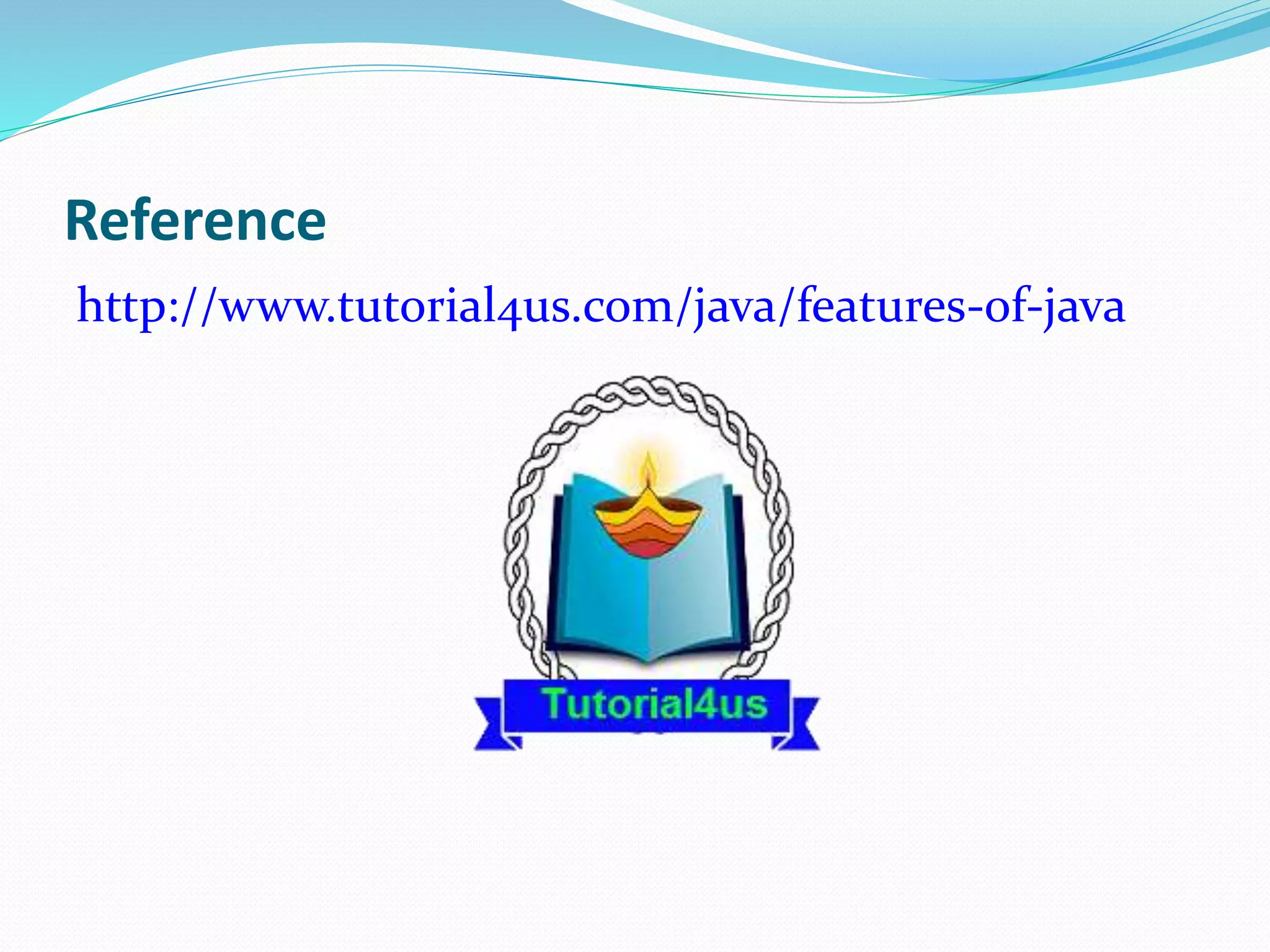 Features of java | PPT