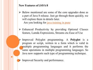 Features of java | PPT