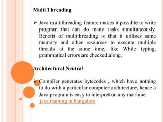 Features of java | PPT