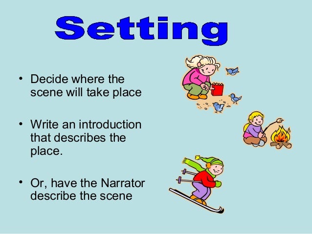 How to write drama script picture