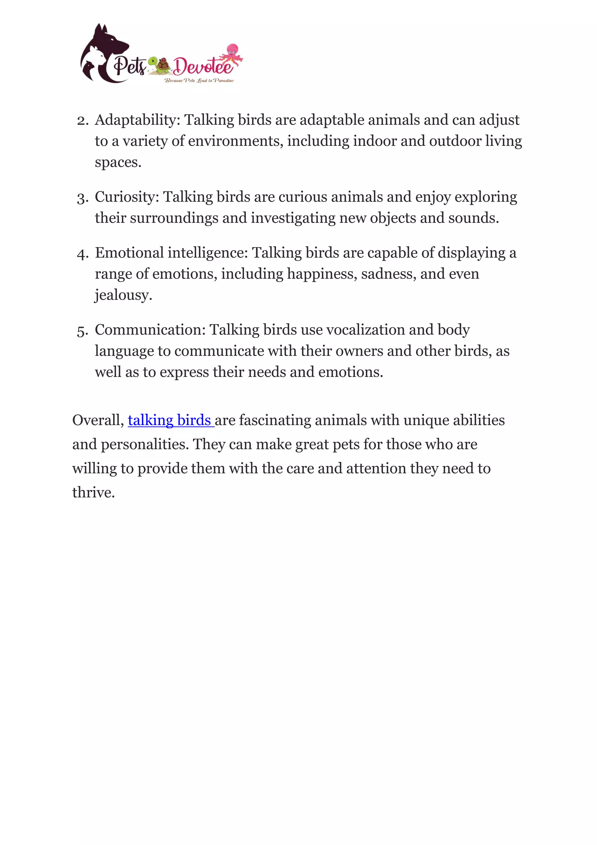 Features of talking birds-pets devotee.pdf
