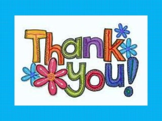 Features of the curriculum