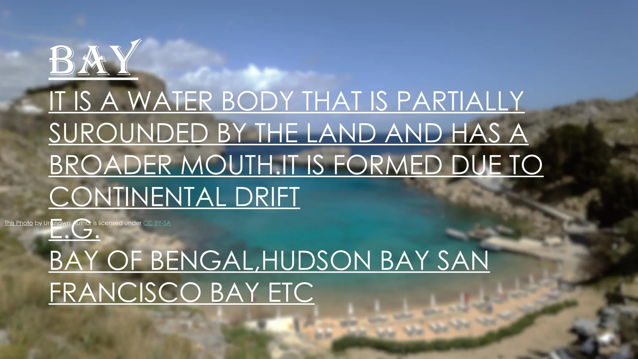 FEATURES OF THE SEA.pptx(island,strait,bay,gulf,isthmus,) | PPTX