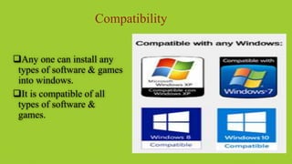Features of windows | PPTX