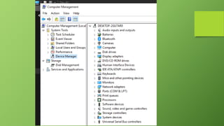 Features of windows | PPTX