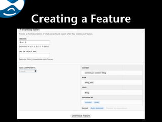Creating a Feature
 