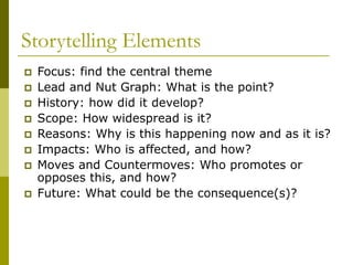 Feature storytelling | PDF