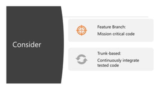Trunk-based Development with Feature toggles | PPTX