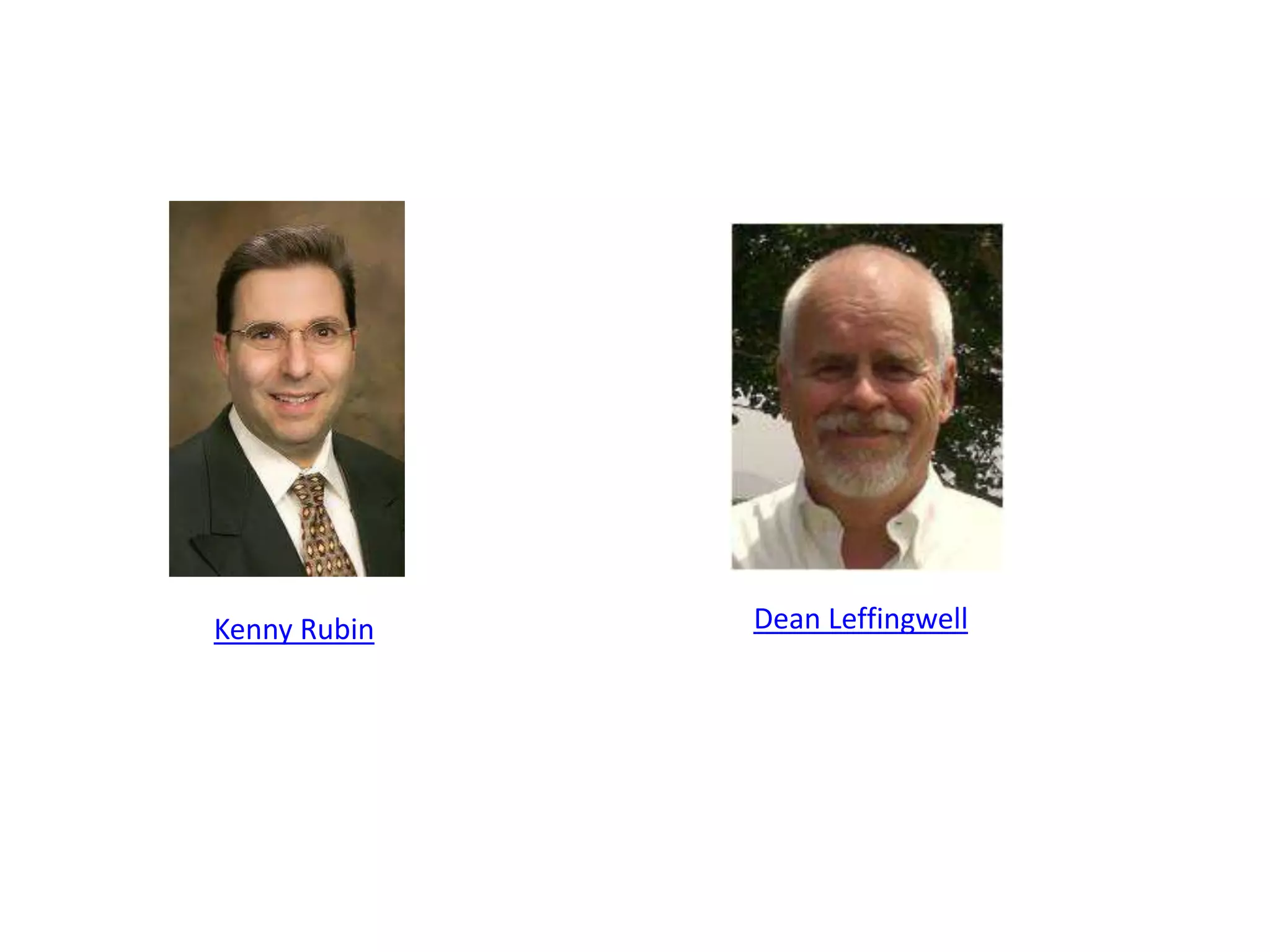 Dean LeffingwellKenny Rubin