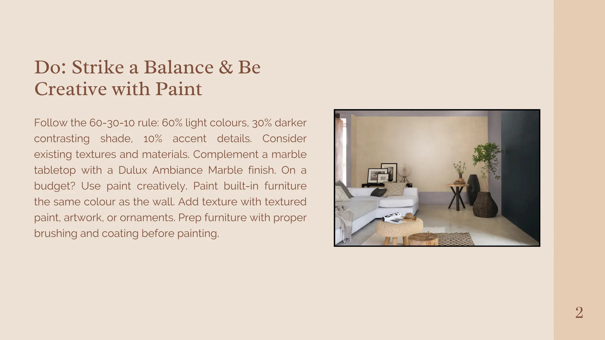 Explore Feature Wall Design Dos and Don'ts | PPT