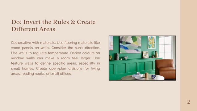 Explore Feature Wall Design Dos and Don'ts | PPT