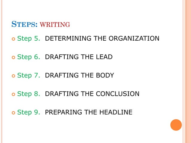 Feature Writing Basics | PPTX