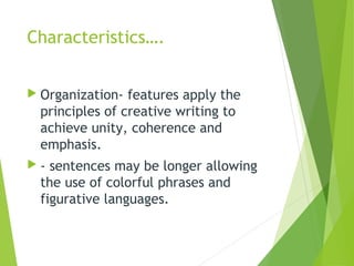 Feature writing | PPT