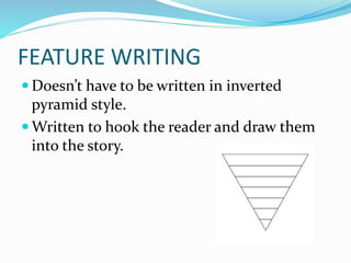 NWR: Feature writing: Student Collaboration | PPTX
