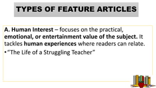 Feature Writing - David John D. Ubera (FINAL).pptx