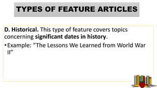 Feature Writing - David John D. Ubera (FINAL).pptx