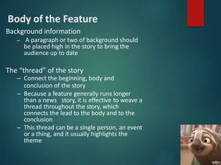 Feature writing................................... | PPTX