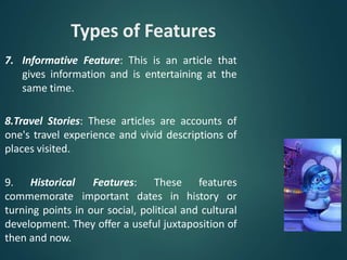 Feature writing................................... | PPTX