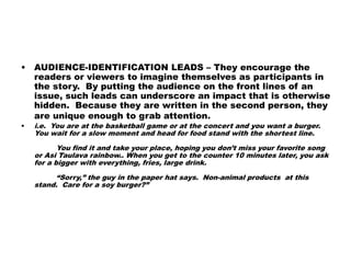 Feature Leads Feature Writing 2.ppt
