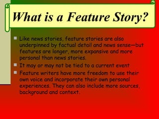 Feature Writing | PPT