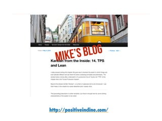 http://positiveincline.com/
Mike’s Blog
 