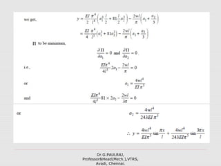 Dr.G.PAULRAJ,
Professor&Head(Mech.),VTRS,
Avadi, Chennai.
 