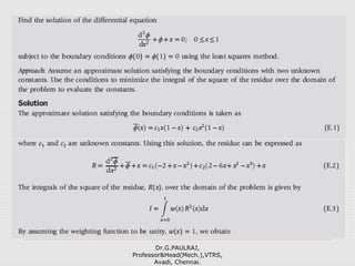 Dr.G.PAULRAJ,
Professor&Head(Mech.),VTRS,
Avadi, Chennai.
 