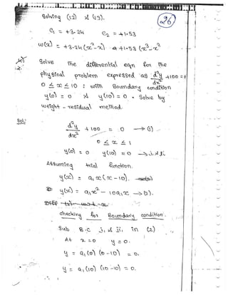 ME6603 - FINITE ELEMENT ANALYSIS UNIT - I NOTES AND QUESTION BANK | PDF