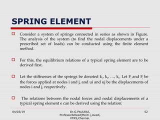 Finite Element Analysis - UNIT-2 | PPT