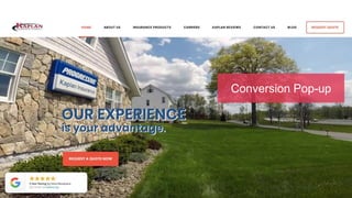 Conversion Pop-up
 