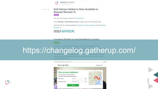 https://changelog.gatherup.com/
 